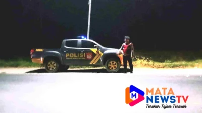 Polres Batu Bara Gelar Patroli Blue Light, Antisipasi Kejahatan Jalanan di Jalinsum