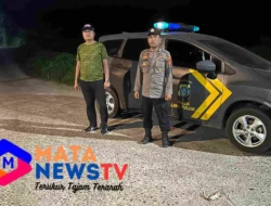 Polsek Lima Puluh Gelar Patroli Malam, Antisipasi 3C dan Gangguan Kamtibmas