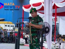 Pangdam I/BB Pimpin Pemberangkatan Satgas Pamtas RI-PNG Mobile Yonif 100/PS di Pelabuhan Belawan