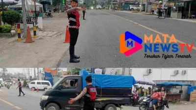 Polres Batu Bara Gelar Strong Point Pagi untuk Ciptakan Kenyamanan Masyarakat