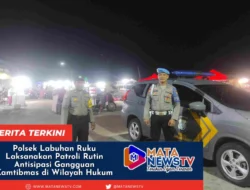 Polsek Labuhan Ruku Laksanakan Patroli Rutin Antisipasi Gangguan Kamtibmas di Wilayah Hukum
