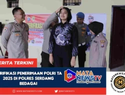 Polres Serdang Bedagai Gelar Verifikasi Penerimaan Taruna Akpol, Bintara, Tamtama, dan Rekpro Polri TA 2025