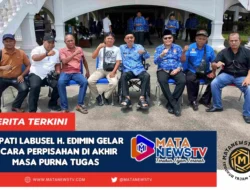 Bupati Labusel H. Edimin Gelar Acara Perpisahan di Akhir Masa Purna Tugas