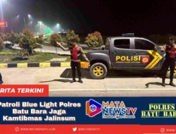 Patroli Blue Light Polres Batu Bara, Cegah 3C dan Kejahatan Jalanan di Jalinsum