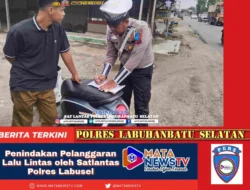Satlantas Polres Labusel Gencarkan Penindakan Pelanggaran Lalu Lintas, Fokus Keselamatan dan Ketertiban di Jalan Raya