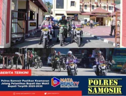 Polres Samosir Pastikan Keamanan Jelang Pelantikan Bupati dan Wakil Bupati Terpilih 2025-2030