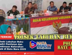 Polsek Labuhan Ruku Hadiri Penilaian dan Pembinaan Kelurahan Terbaik di Batu Bara 2025