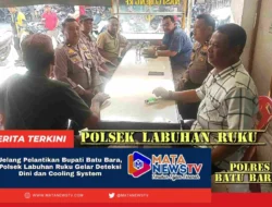 Jelang Pelantikan Bupati Batu Bara, Polsek Labuhan Ruku Gelar Deteksi Dini dan Cooling System
