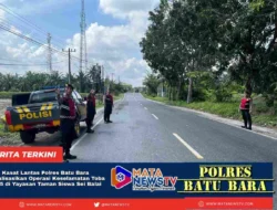Cegah 3C dan Jaga Kamtibmas, Sat Samapta Polres Batu Bara Gelar Patroli Mobile Perintis