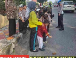 Polres Labuhanbatu Gencarkan Penyuluhan Keselamatan Berlalu Lintas di TK Kemala Bhayangkari