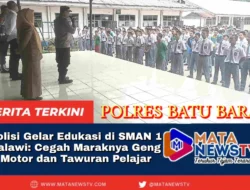 Polisi Gelar Edukasi di SMAN 1 Talawi: Cegah Maraknya Geng Motor dan Tawuran Pelajar