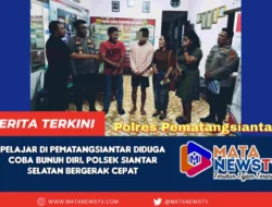 Pelajar di Pematangsiantar Diduga Coba Bunuh Diri, Polsek Siantar Selatan Bergerak Cepat