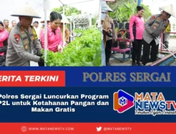 Polres Sergai Luncurkan Program P2L untuk Ketahanan Pangan dan Makan Gratis