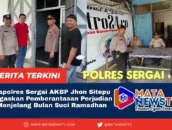 Kapolres Sergai AKBP Jhon Sitepu Tegaskan Pemberantasan Perjudian Menjelang Bulan Suci Ramadhan