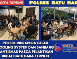 Polsek Indrapura Gelar Cooling System dan Sambang Kamtibmas Pasca Pelantikan Bupati Batu Bara Terpilih