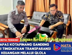 Lapas Kotapinang Gandeng BRI Tingkatkan Transparansi Keuangan Melalui QLola