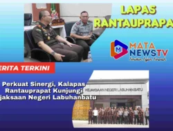 Perkuat Sinergi, Kalapas Rantauprapat Kunjungi Kejaksaan Negeri Labuhanbatu