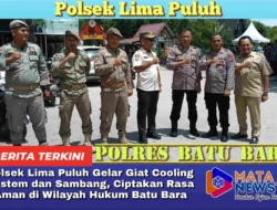 Polsek Lima Puluh Gelar Giat Cooling System dan Sambang, Ciptakan Rasa Aman di Wilayah Hukum Batu Bara