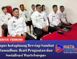 Lapas Kotapinang Bersiap Sambut Ramadhan, Ikuti Penguatan dan Sosialisasi Wartelsuspas