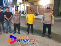 Polsek Medang Deras Gelar Patroli Malam, Antisipasi Kejahatan dan Premanisme