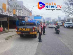 Sat Samapta Polres Pematangsiantar Gelar KRYD di Jalan Sisingamangaraja