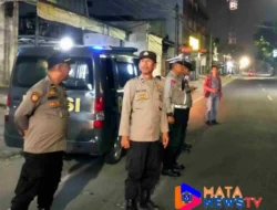 Polsek Medan Barat Gelar Patroli Malam, Warga Merasa Lebih Aman