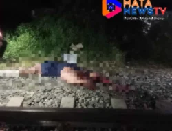 Diduga Tertabrak Kereta Api, Pria di Pematangsiantar Ditemukan Tewas Mengenaskan