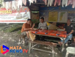 Polsek Siantar Barat Edukasi Masyarakat di Jalan Jawa untuk Perangi Peredaran Narkoba