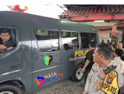 Kapolres Pematangsiantar Melayat dan Memberangkatkan Jenazah AIPTU Beta Sinambela ke Kampung Halaman