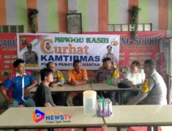 “Jumat Curhat” Bersama Warga Jalan Parapat, Bahas Keamanan dan Ketertiban