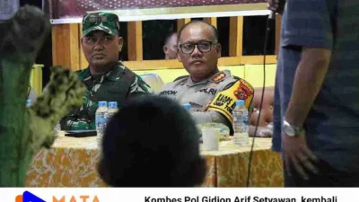 Kapolrestabes Medan Gelar ‘Sapa Warga Satu Rasa’ di Pos Kamling ‘Wajib Senyum’