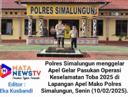 Polres Simalungun Gelar Operasi Keselamatan Toba 2025