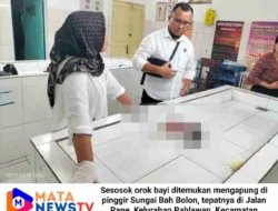 Orok Bayi Ditemukan Mengapung di Sungai Bah Bolon, Polsek Siantar Timur Lakukan Evakuasi dan Penyelidikan