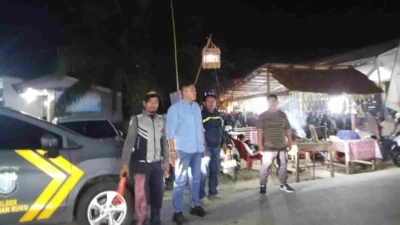 Patroli Malam Polsek Labuhan Ruku Pastikan Keamanan di Wilayah Hukumnya