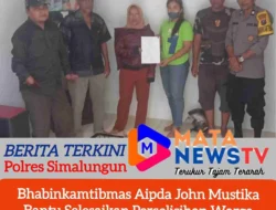 Bhabinkamtibmas Polsek Bosar Maligas Sukses Mediasi Perselisihan Warga