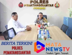 Kapolres Pematangsiantar Terima Audiensi Kalapas Kelas IIA, Perkuat Sinergi dan Koordinasi