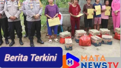 Polres Simalungun Laksanakan Program Jumat Berkah, Berikan Bantuan Sosial kepada Masyarakat Kurang Mampu