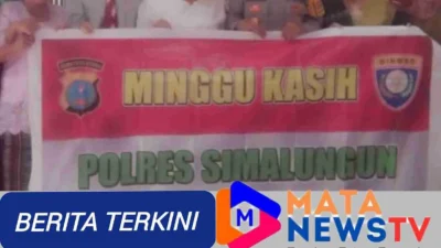 Minggu Kasih di Gereja GKPI Huta Baru, Serukan Kamtibmas dan Perangi Narkoba