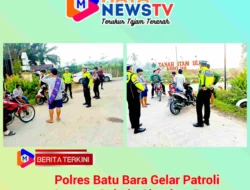 Polres Batu Bara Gelar Patroli Asmara Subuh, Ciptakan Rasa Aman di Tengah Masyarakat