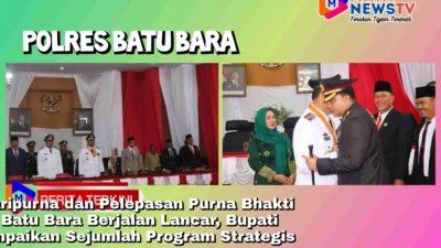 Rapat Paripurna dan Pelepasan Purna Bhakti Bupati Batu Bara Berjalan Lancar, Bupati Baru Sampaikan Sejumlah Program Strategis