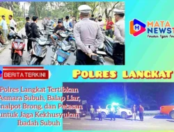 Polres Langkat Tertibkan Asmara Subuh, Balap Liar, Knalpot Brong, dan Petasan untuk Jaga Kekhusyukan Ibadah Subuh
