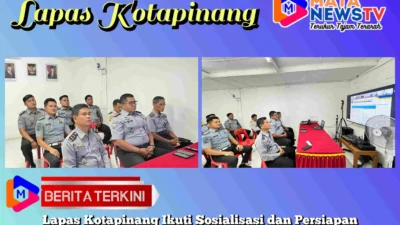 Lapas Kotapinang Ikuti Sosialisasi dan Persiapan Lomba Dapur Sehat 2025 Secara Virtual