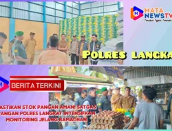 Pastikan Stok Pangan Aman! Satgas Pangan Polres Langkat Intensifkan Monitoring Jelang Ramadhan