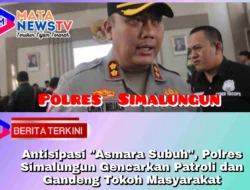 Antisipasi “Asmara Subuh”, Polres Simalungun Gencarkan Patroli dan Gandeng Tokoh Masyarakat