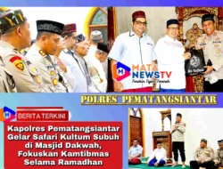 Kapolres Pematangsiantar Gelar Safari Kultum Subuh di Masjid Dakwah, Fokuskan Kamtibmas Selama Ramadhan