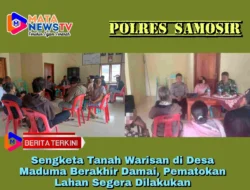 Sengketa Tanah Warisan di Desa Maduma Berakhir Damai, Pematokan Lahan Segera Dilakukan