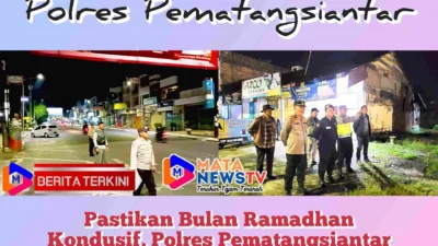 Pastikan Bulan Ramadhan Kondusif, Polres Pematangsiantar Gelar KRYD hingga Subuh