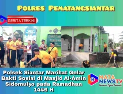 Polsek Siantar Marihat Gelar Bakti Sosial di Masjid Al-Amin Sidomulyo pada Ramadhan 1446 H