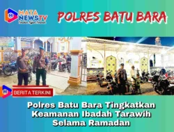 Polres Batu Bara Tingkatkan Keamanan Ibadah Tarawih Selama Ramadan