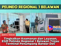 Tingkatkan Keamanan dan Layanan, EGM Pelindo Regional 1 Belawan Tinjau Terminal Penumpang Bandar Deli